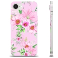 Coque iPhone 16e en TPU - Fleurs à L'aquarelle