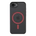 Coque MagSafe iPhone 16e Tactical MagForce Hyperstealth 2.0 - Noire / Rouge