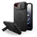 Coque iPhone 16e Tech-Protect Kevlar Aura - Compatible MagSafe - Noire
