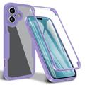 Coque iPhone 17 - Série 360 Protection - Violete / Claire