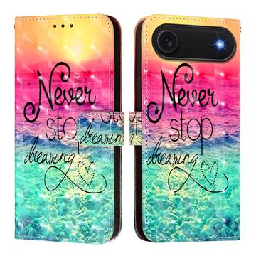 Étui Portefeuille iPhone Air - Série Wonder - N\'arrêtez jamais de rêver