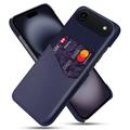 Coque iPhone Air avec Porte-Cartes KSQ - Bleue