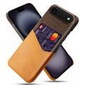 Coque iPhone Air avec Porte-Cartes KSQ - Orange