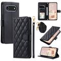 Étui iPhone Air portefeuille matelassé luxueux