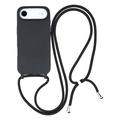 Coque en TPU iPhone 17 Air avec Lanière - Noire