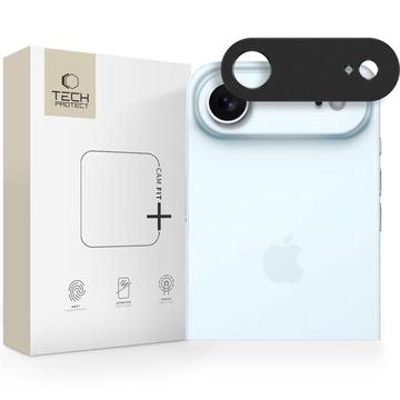 Protection de caméra en aluminium iPhone 17 Air Tech-Protect Camalloy Fit+ - Noir