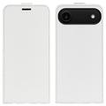 Étui à Rabat Vertical iPhone 17 Air avec Porte-Cartes - Blanc