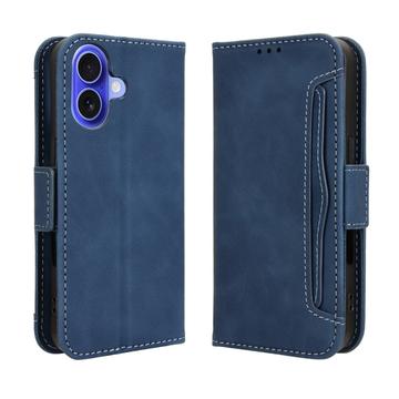 Étui portefeuille iPhone 17 Porte-Cartes - Bleu