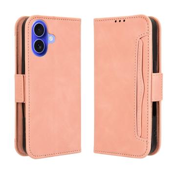 Étui portefeuille iPhone 17 Porte-Cartes - Rose