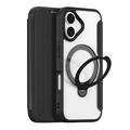Étui à rabat magnétique iPhone 17 Dux Ducis Skin X Pro - Noir