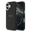 Coque Hybride iPhone 17 Guess Saffiano - Compatible MagSafe
