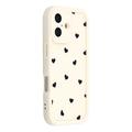 Coque iPhone 17 en TPU antichoc avec bords arrondis - Blanche