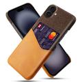 Coque iPhone 17 avec Porte-Cartes KSQ - Orange