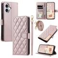 Étui iPhone 17 portefeuille matelassé luxueux - Or rose
