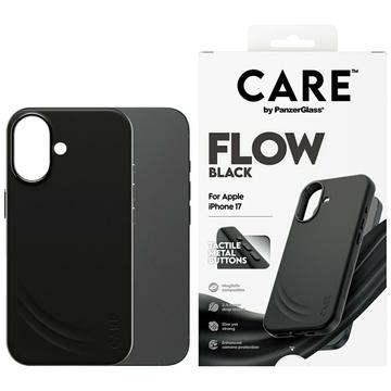 Coque iPhone 17 PanzerGlass Care Feature Flow - Compatible MagSafe - Noire