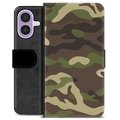 Étui Portefeuille Premium iPhone 17 - Camouflage