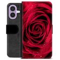 Étui Portefeuille Premium iPhone 17 - Rose