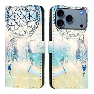 Étui Portefeuille iPhone 17 Pro - Série Wonder - Attrape-rêves