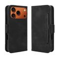 Étui portefeuille iPhone 17 Pro Porte-Cartes - Noir