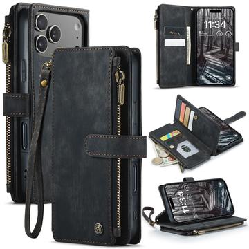Étui Portefeuille iPhone 17 Pro Multifonctionnel Caseme C30