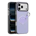 Coque iPhone 17 Pro Dux Ducis Luvy avec anneau de doigt/dragonne - Violete / Coquillage