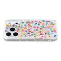 Coque époxy pierre naturelle iPhone 17 Pro Jaucase - Blanche