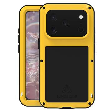 Coque hybride iPhone 17 Pro Love Mei Powerful - Jaune
