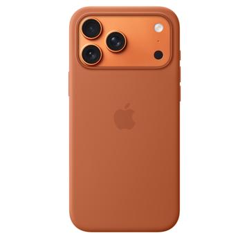 Coque iPhone 17 Pro Max en Silicone avec MagSafe Apple MGFQ4ZM/A - terre cuite