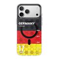 Coque MagSafe iPhone 17 Pro Max en TPU Benks D3 - motif football - Allemagne