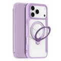 Étui à rabat magnétique iPhone 17 Pro Max Dux Ducis Skin X Pro - Violet
