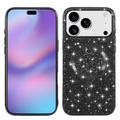 Coque iPhone 17 Pro Max à paillettes électrolytiques - Compatible MagSafe - Noire