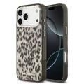 Coque iPhone 17 Pro Max Karl Lagerfeld IML Léopard - Compatible MagSafe - Marrone