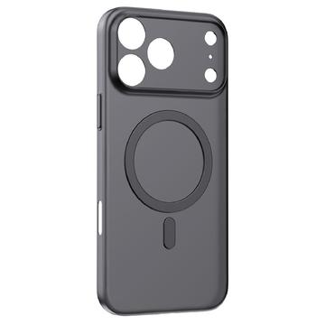 Coque MagSafe iPhone 17 Pro Max Momax CaseForm Lite - Noir transparent