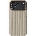 Coque iPhone 17 Pro Max Nudient Bold - Compatible MagSafe - Linen Beige