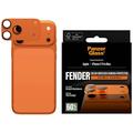 Protection de caméra iPhone 17 Pro Max PanzerGlass Fender - Orange cosmique