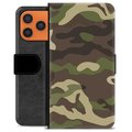 Étui Portefeuille Premium iPhone 17 Pro Max - Camouflage