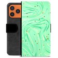 Étui Portefeuille Premium iPhone 17 Pro Max - Menthe Verte