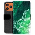 Étui Portefeuille Premium iPhone 17 Pro Max - Vagues