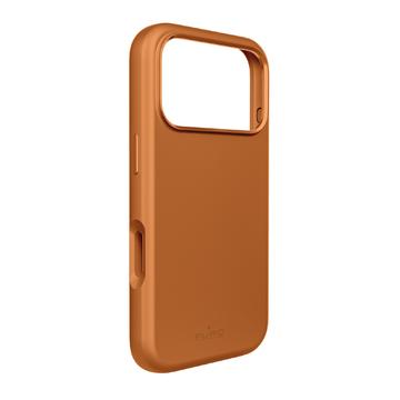 Coque iPhone 17 Pro Max en Silicone Puro Icon Mag Pro - Orange