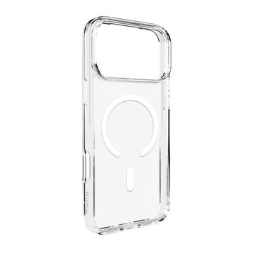 Coque hybride iPhone 17 Pro Max Puro Lite Mag - Blanche / Transparente