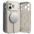 Coque MagSafe iPhone 17 Pro Max en Silicone Liquide Ringke - Pierre