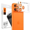 Protection d'objectif pour appareil photo iPhone 17 Pro Max Spigen Glas.tR Ez Fit Optik Pro XL - Orange