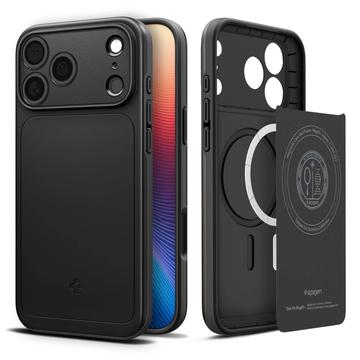 Coque MagSafe iPhone 17 Pro Max Spigen Thin Fit Mag - Noire