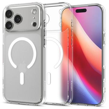 Coque iPhone 17 Pro Max Spigen Ultra Hybrid Mag - Blanc givré