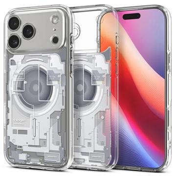 Coque iPhone 17 Pro Max Spigen Ultra Hybrid Mag - Blanche / Zero One