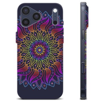 Coque iPhone 17 Pro Max en TPU - Mandala Coloré