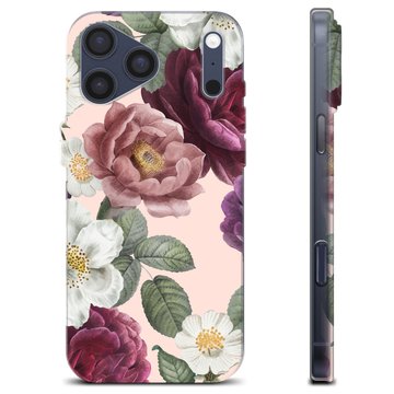 Coque iPhone 17 Pro Max en TPU - Fleurs Romantiques