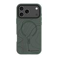 Coque Hybride iPhone 17 Pro Max Tactical MagForce Hyperstealth Sika - Compatible MagSafe - Vert forêt
