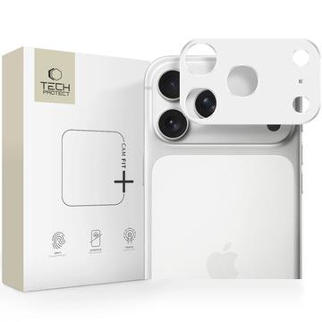 Protection de caméra en aluminium iPhone 17 Pro Max Tech-Protect Camalloy Fit+ - Argenté