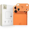 Protection de caméra en aluminium iPhone 17 Pro Max Tech-Protect Camalloy Fit+ - Orange cosmique